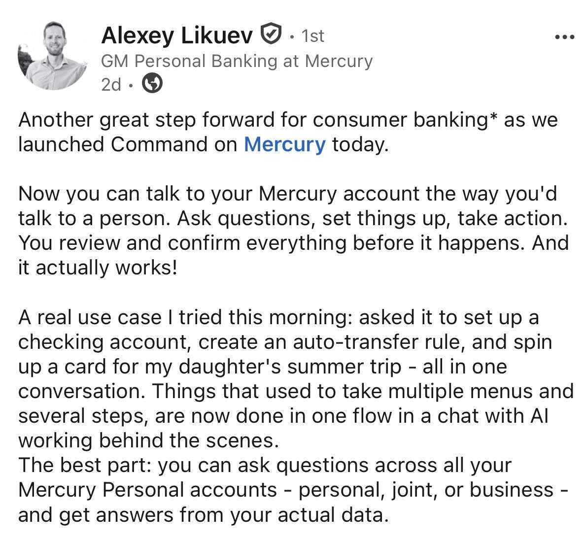Alexey Likuev post